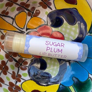 Sugar Plum Lip Butter ~ Lip Balm ~ Lip Moisturizer ~ Lip Gloss ~ Shea Butter Balm ~ Lip Care