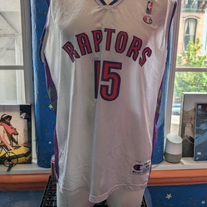 Raptors Carter 15 ユニフォーム 1999-02 Toronto Raptors Carter #15 Champion Jersey
