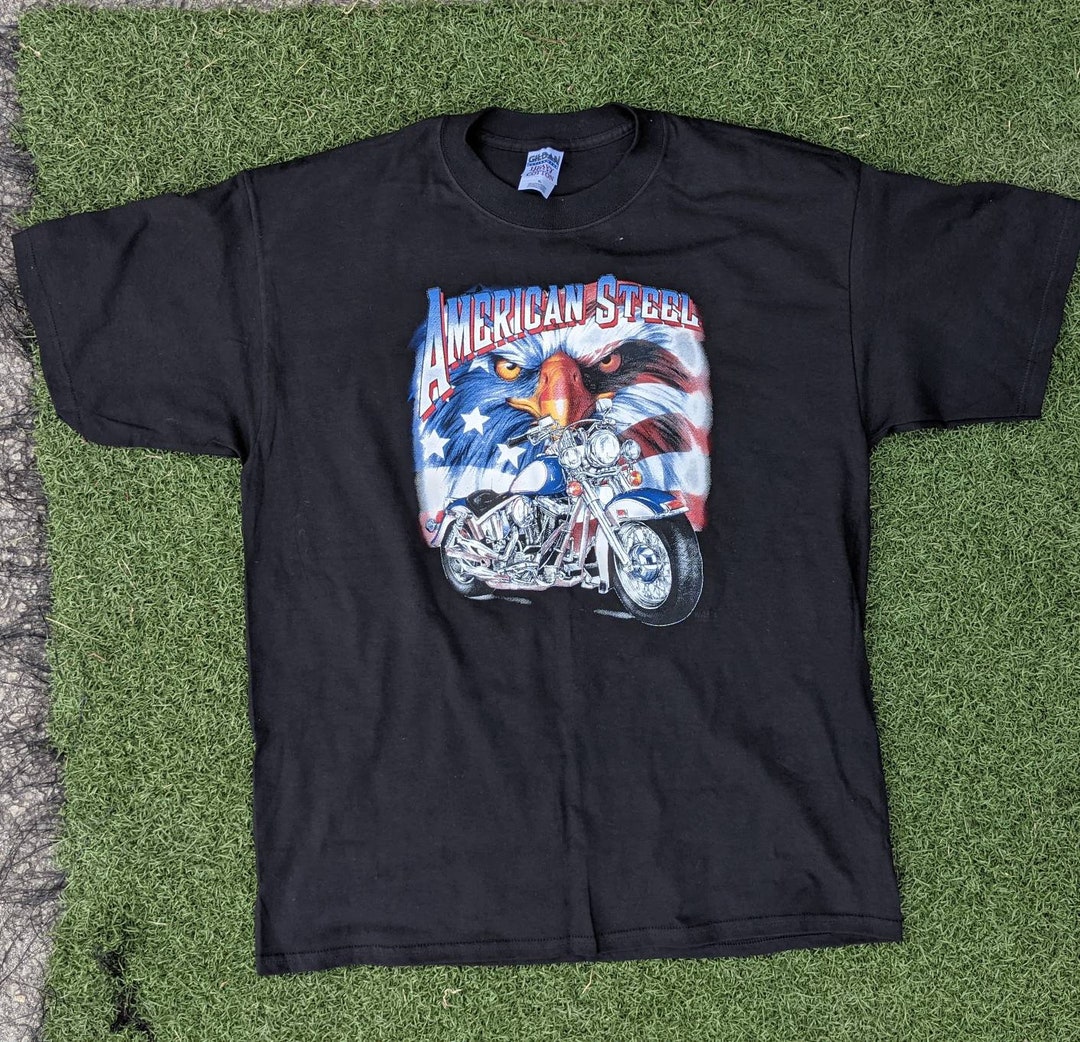 Vintage 1999 American Steel Thunder Sturgis Motorcycle Black Hills