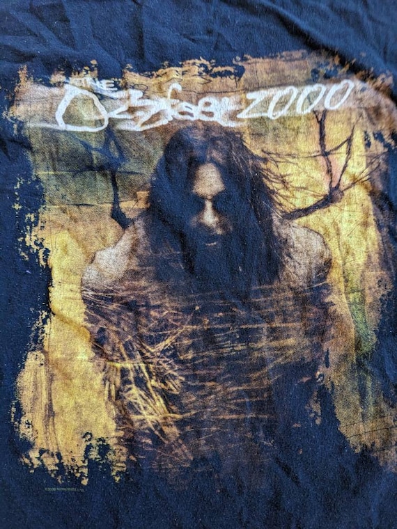 Vintage 2000 Ozzfest Concert T Shirt Double Sided… - image 3
