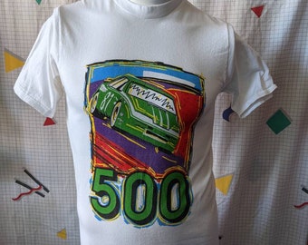 Vintage 90s Indianapolis 500 T Shirt NASCAR Racing Small