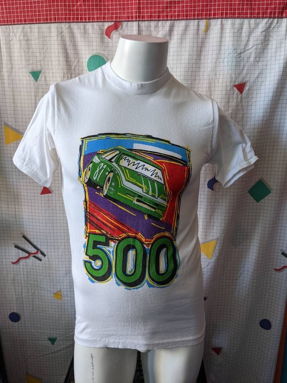 Vintage 90s Indianapolis 500 T Shirt NASCAR Racing