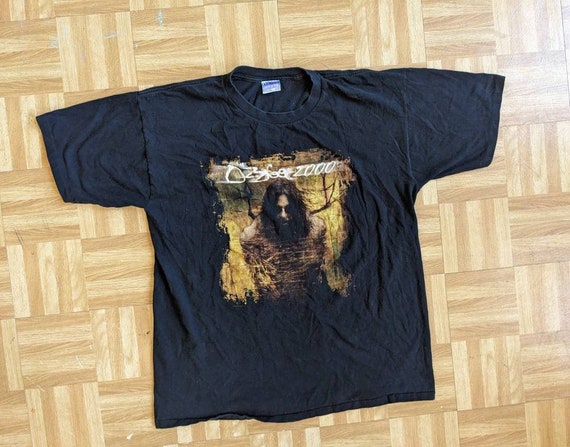 Vintage 2000 Ozzfest Concert T Shirt Double Sided… - image 1