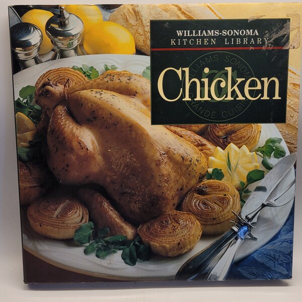 Vintage Williams-Sonoma chicken cookbook-pre owned