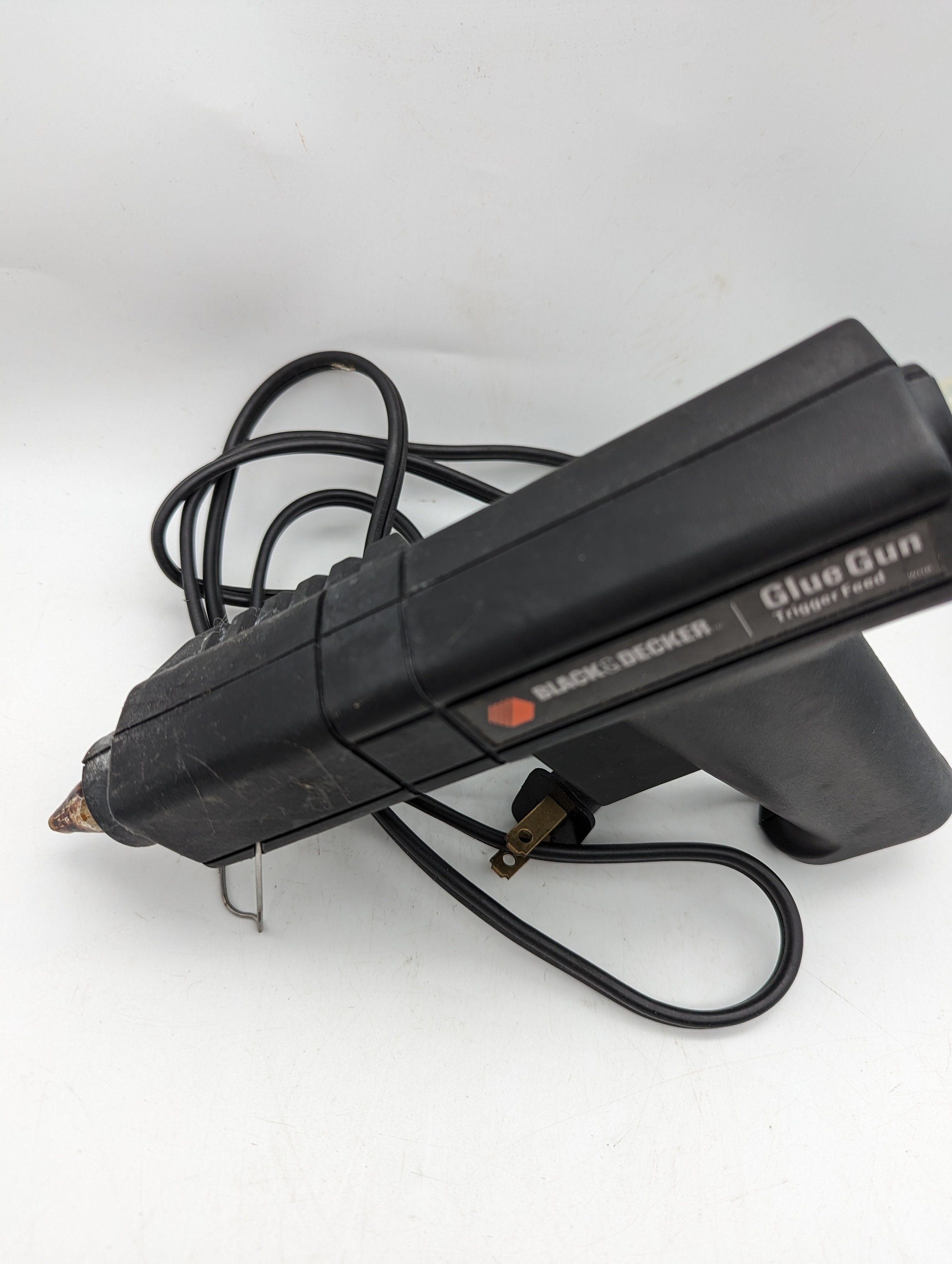 Vintage Black & Decker Electric Trigger Feed Glue Gun Model 9735 Heating NEW