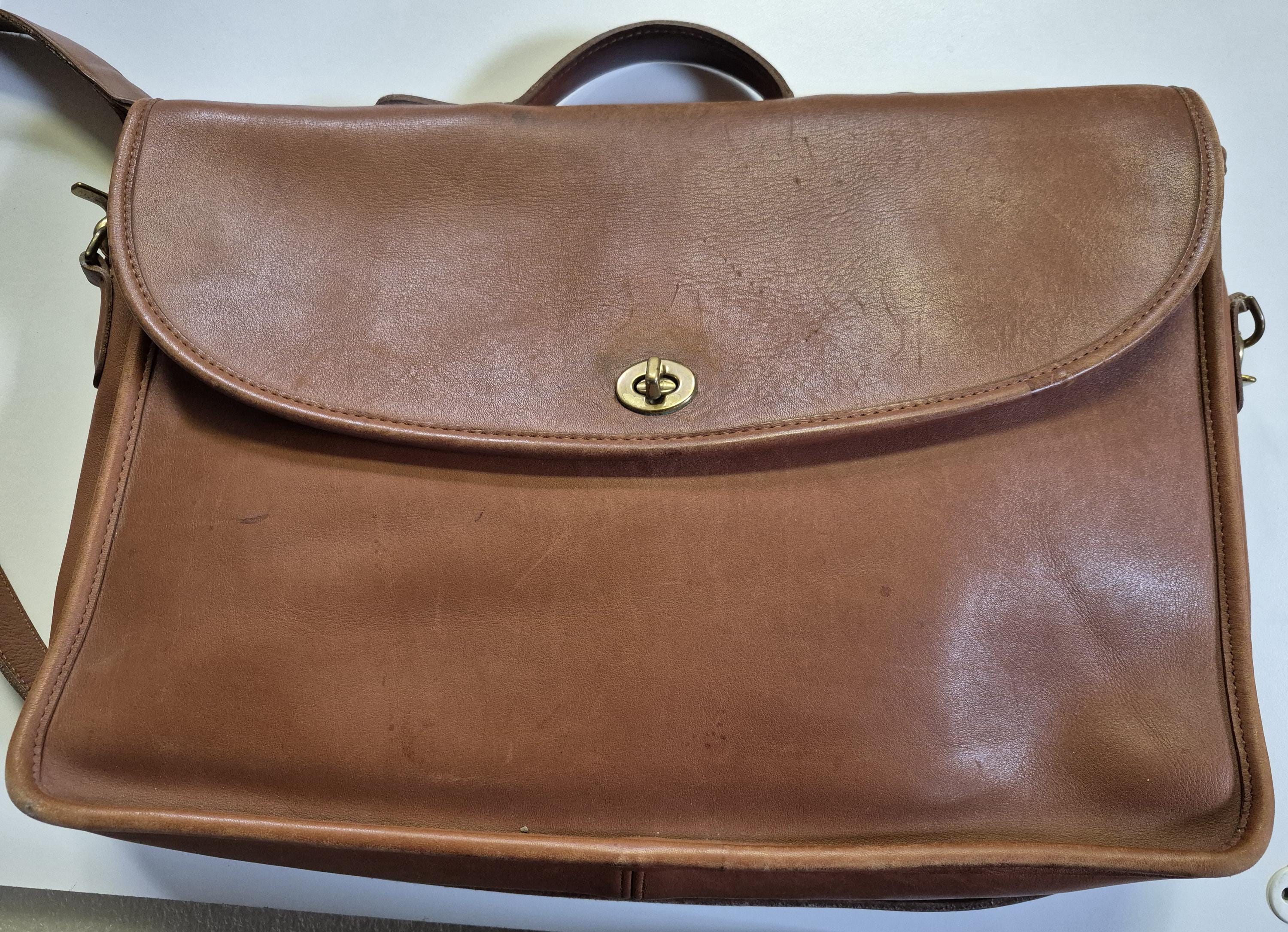 Coach Lexington Vintage Briefcase - Etsy