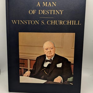 Vintage A Man of Destiny: Winston Churchill by Country Beautiful first edition 1965