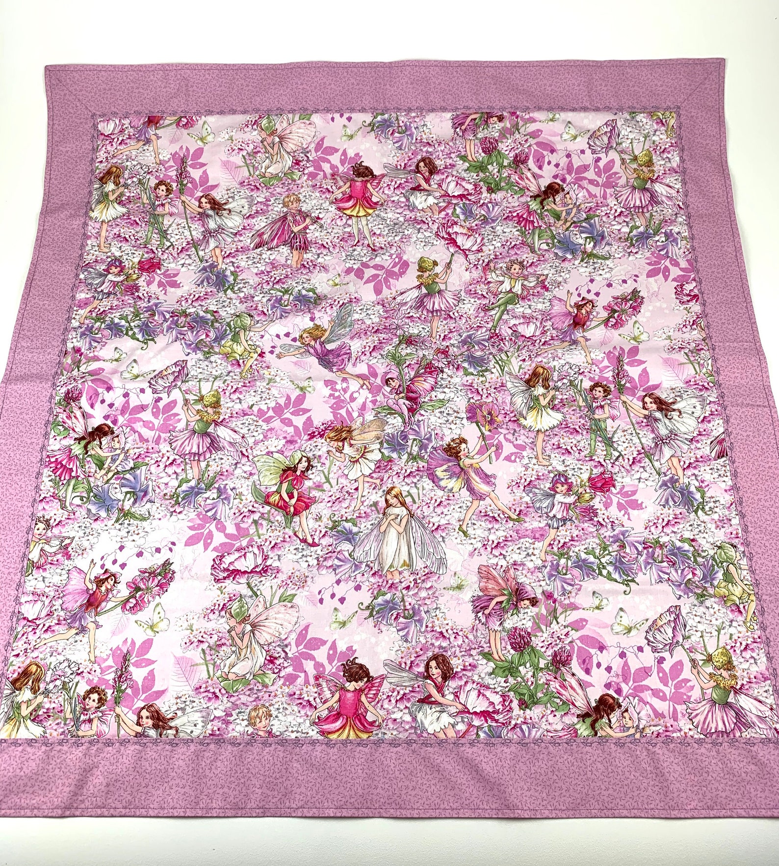 Beautiful 3 pc Fairy baby blanket set wonderful gift free Etsy