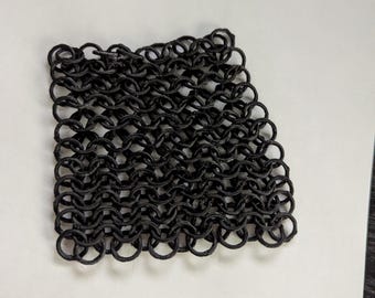 Klein vel maliënkolder van ongeveer 140 schakels 3D-geprint pla