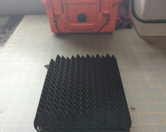 3D-geprint postvel op elfenschaal: PLA of hars - 7 x 15 in