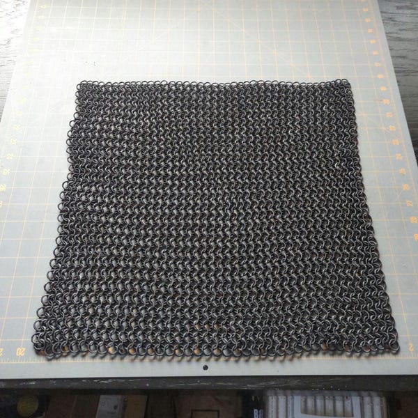 großer Bogen Kettenhemd über 2.000 Glieder 3d gedruckt pla