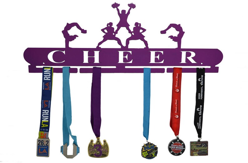 Cheer Medal Hanger Etsy
