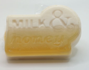 Milk and Honey Glycerin Soap, Honey Scented  with a Shea Butter Condition