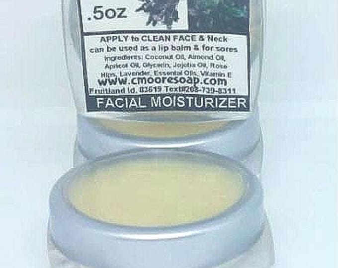 All Natural Facial Moisturizer with Certified Pure Therapeutic Essential oils