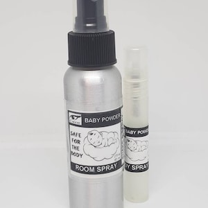 Room Spray: Choose your own Scent, Safe for the Body, Odor Eliminating, Includes Additional Pocket Spray