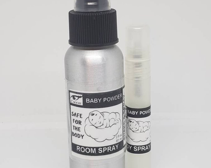 Room Spray: Choose your own Scent, Safe for the Body, Odor Eliminating, Includes Additional Pocket Spray