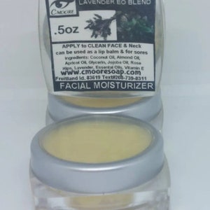 All Natural Facial Moisturizer with Certified Pure Therapeutic Essential oils