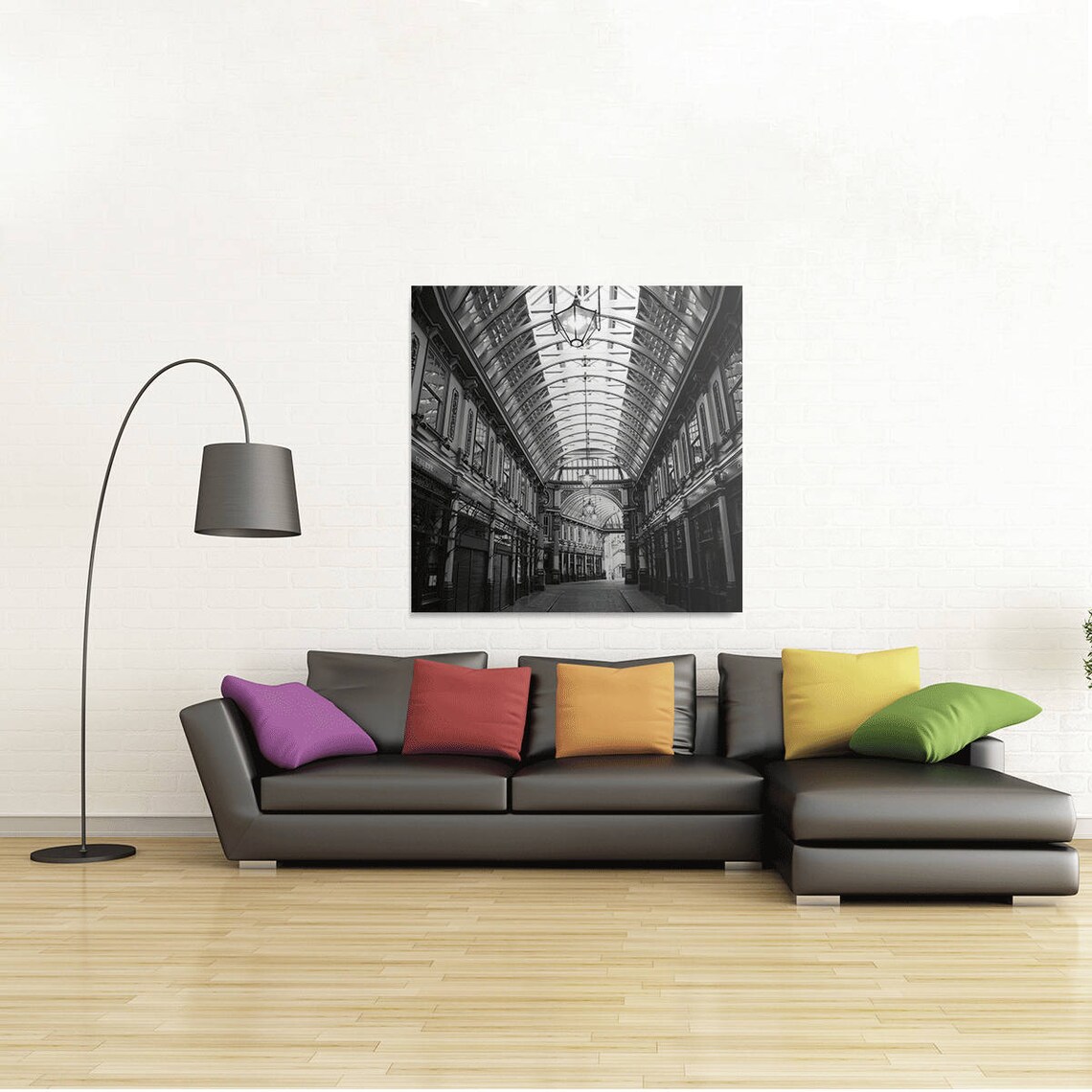 The Hall Canvas Wall Art Prepress Canvas. 36x36 Etsy