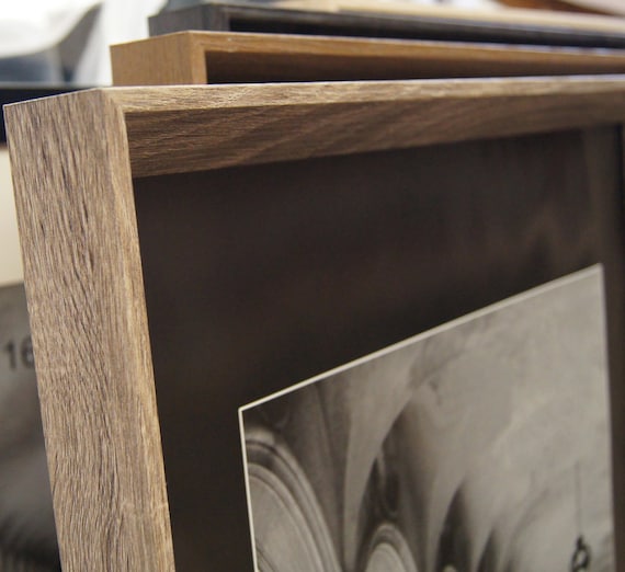 Gray Distressed Wood Picture Frames: 11x14 or 11x17, 2-Pack