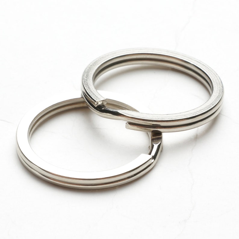 25mm Key Chain Ring 20 Pieces Etsy