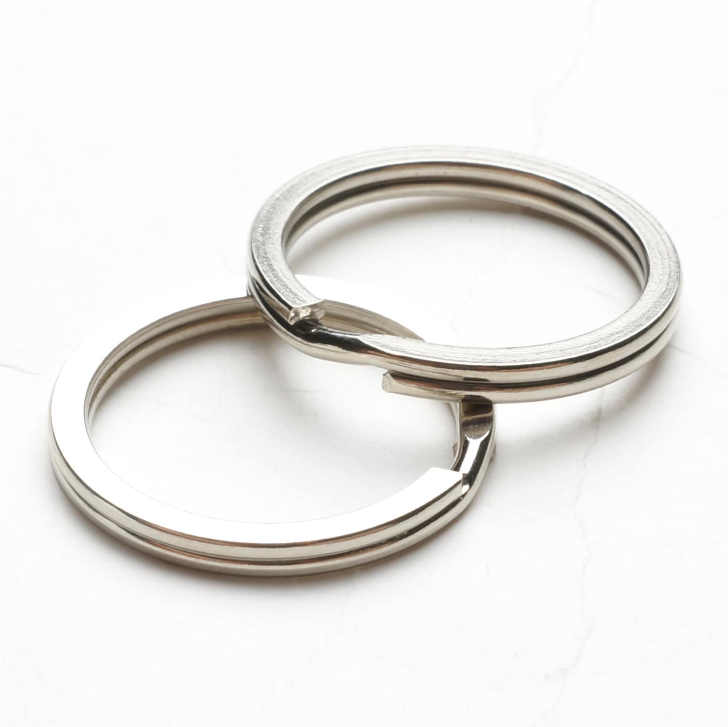 25mm Key Chain Ring 10 Pieces Etsy