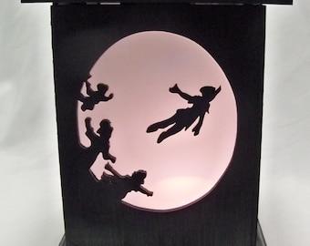 Peter Pan wooden lantern