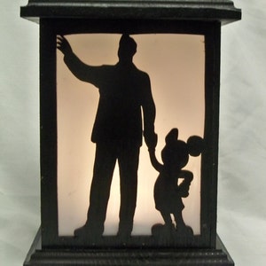 Partners wooden lantern image 2