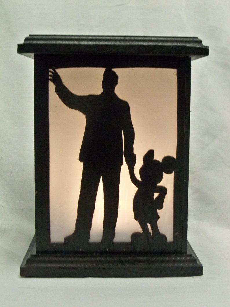 Partners wooden lantern image 2