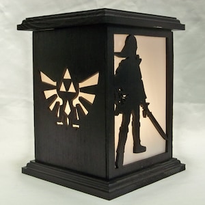 Zelda wooden lantern
