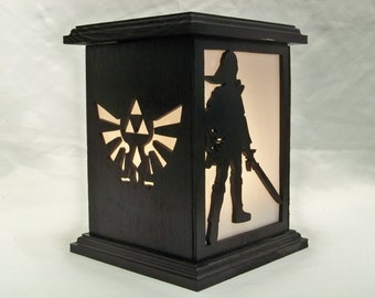 Zelda wooden lantern