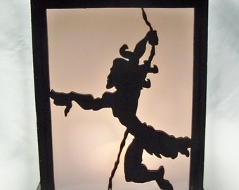 Tarzan wooden lantern