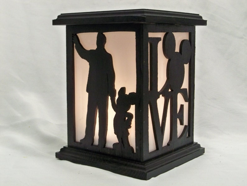 Partners wooden lantern image 1