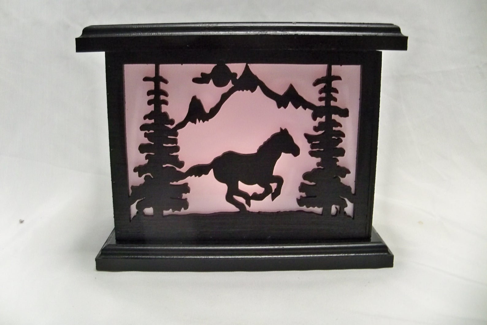Horse Wooden Lantern Etsy