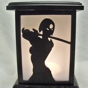 Katana Lantern wooden lantern