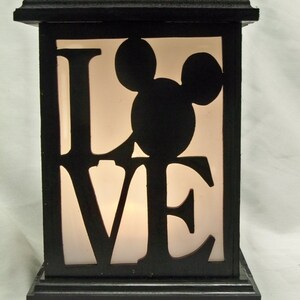 Partners wooden lantern image 3