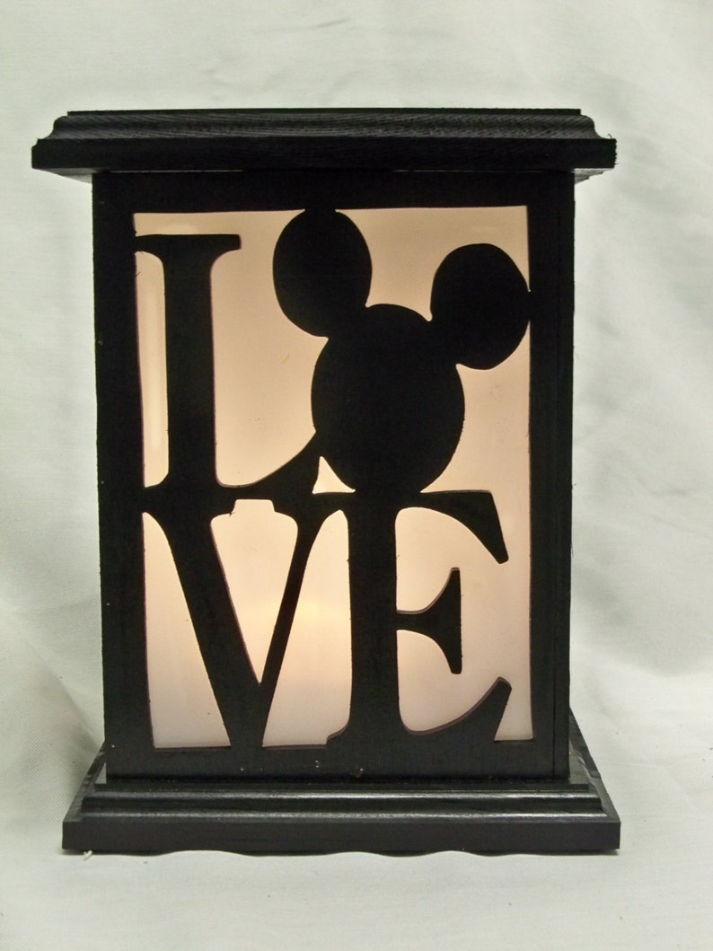 Partners wooden lantern image 3