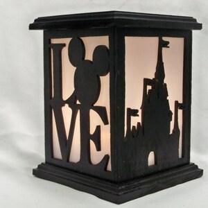 Partners wooden lantern Bild 5