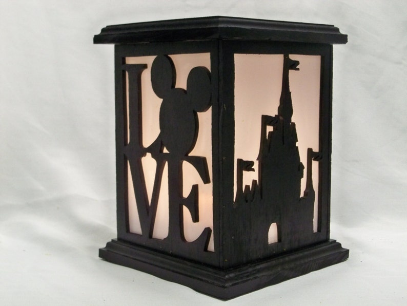 Partners wooden lantern image 5