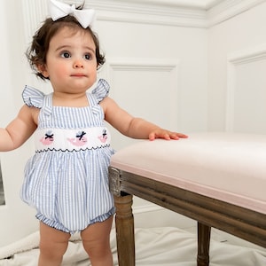 Nautical baby girl clothes top