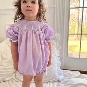 Anna Smocked Bunny Bubble