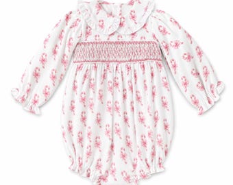 Peppermint Lane Smocked Bubble
