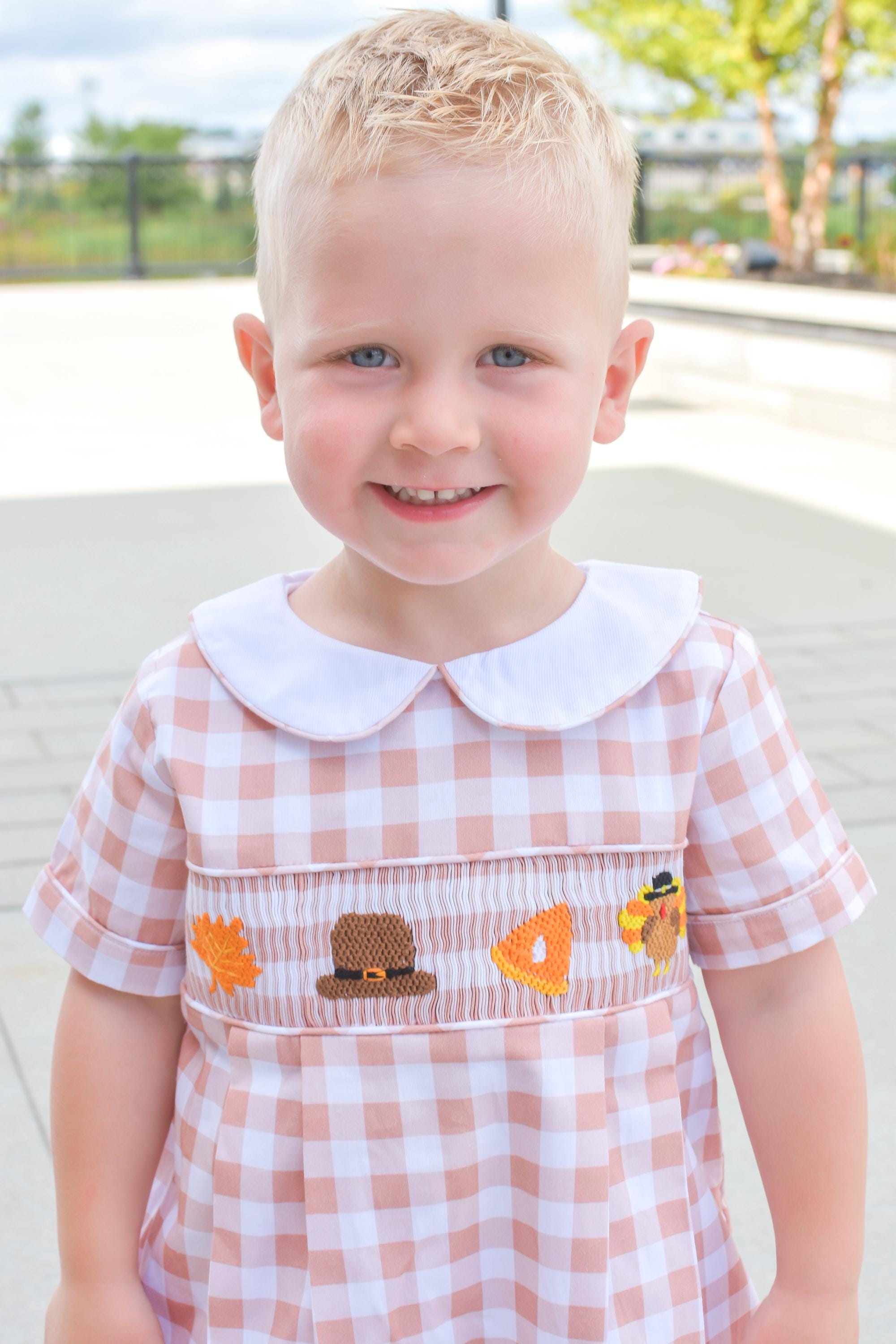 Smocked Thanksgiving Outfit Girl - Etsy Smocked Thanksgiving Outfit Girl - Etsy