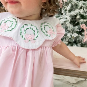 Beatrice Wreath Diaper Set