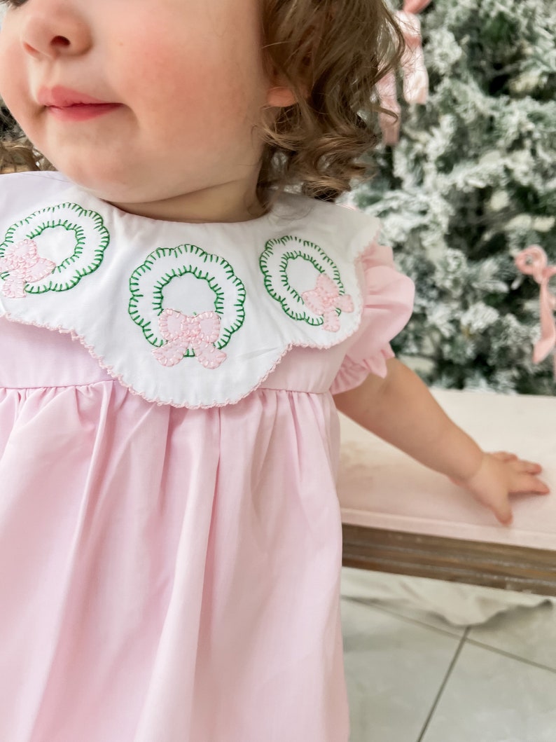 Beatrice Wreath Diaper Set