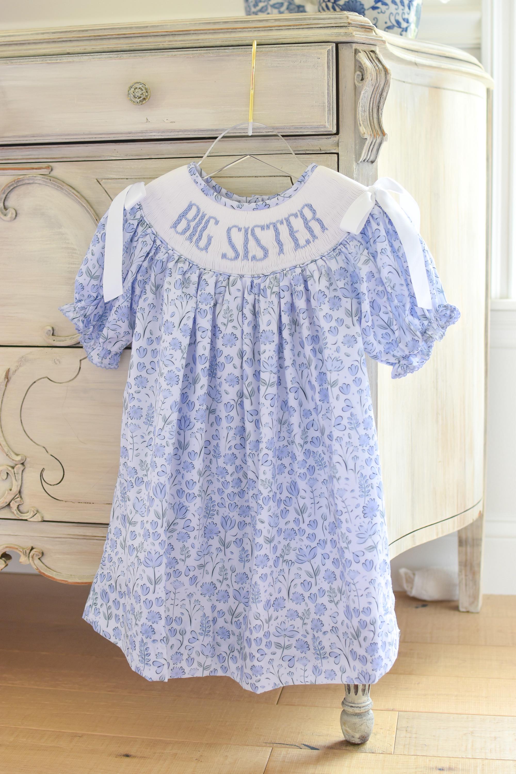 blue big sister smocked dress sculpted basics Tuckernuck Navy Dupioni Esme Color:Ink day comfort Classic dress