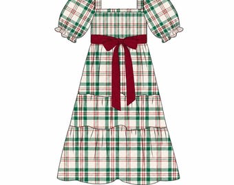 Brooks Women's Dress with Velvet Bow