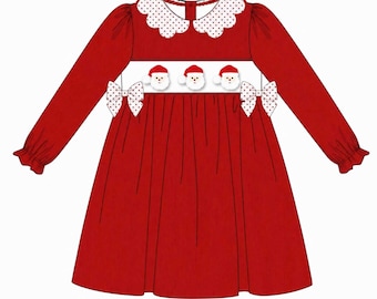 Saint Nick Polka Dot Dress
