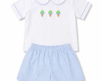 Triple Scoop Short Set