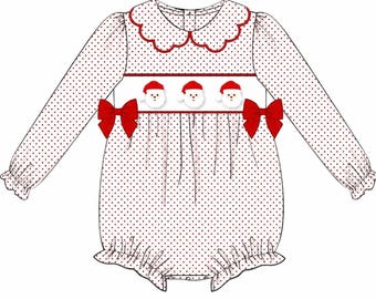 Saint Nick Polka Dot Bubble