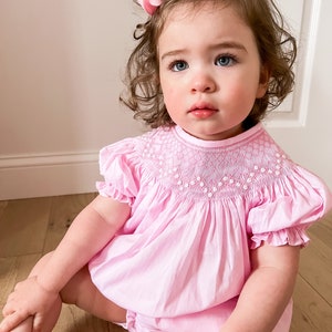 The Charlotte Smocked Diaper Set